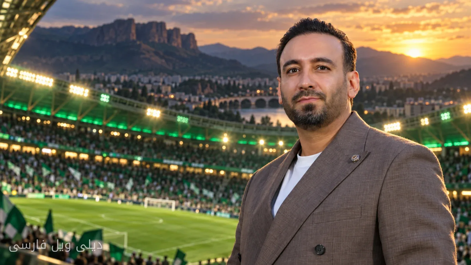 Masoud Abdi à Khorramabad ; de la statuette « Entrepreneur de l'année et directeur créateur d'emplois » 1401 à la propriété de Kheybar et au projet « Lor Arena » pour le football de Lorestan